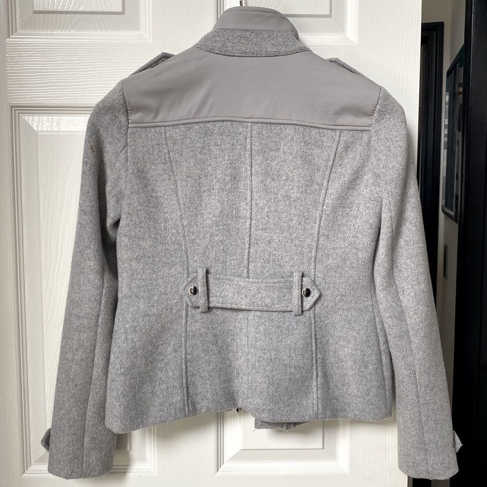 Calvin Klein Gray Fall/Winter Jacket - Picture 3 of 4
